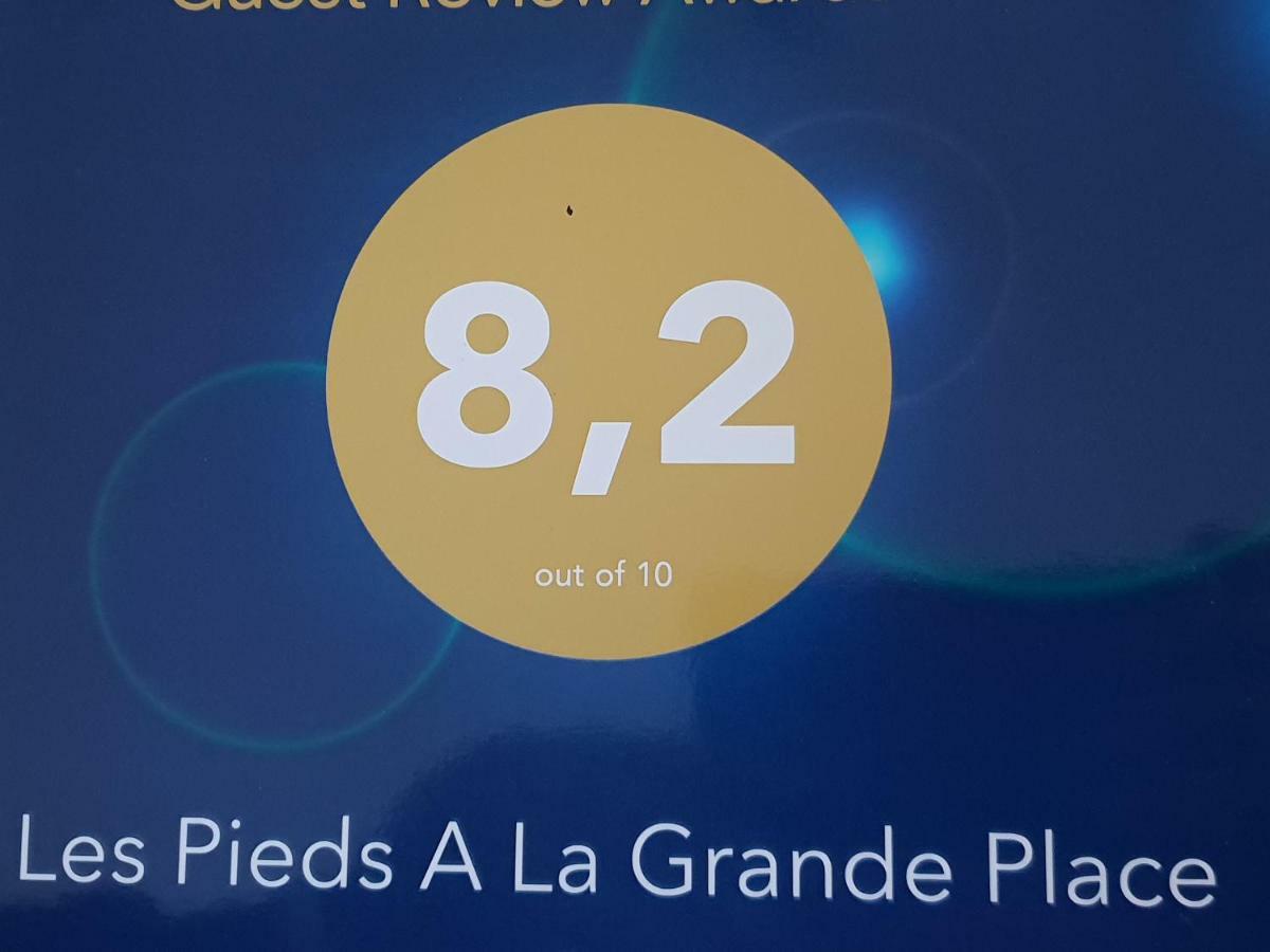 Les Pieds A La Grande Place Bryssel Exteriör bild